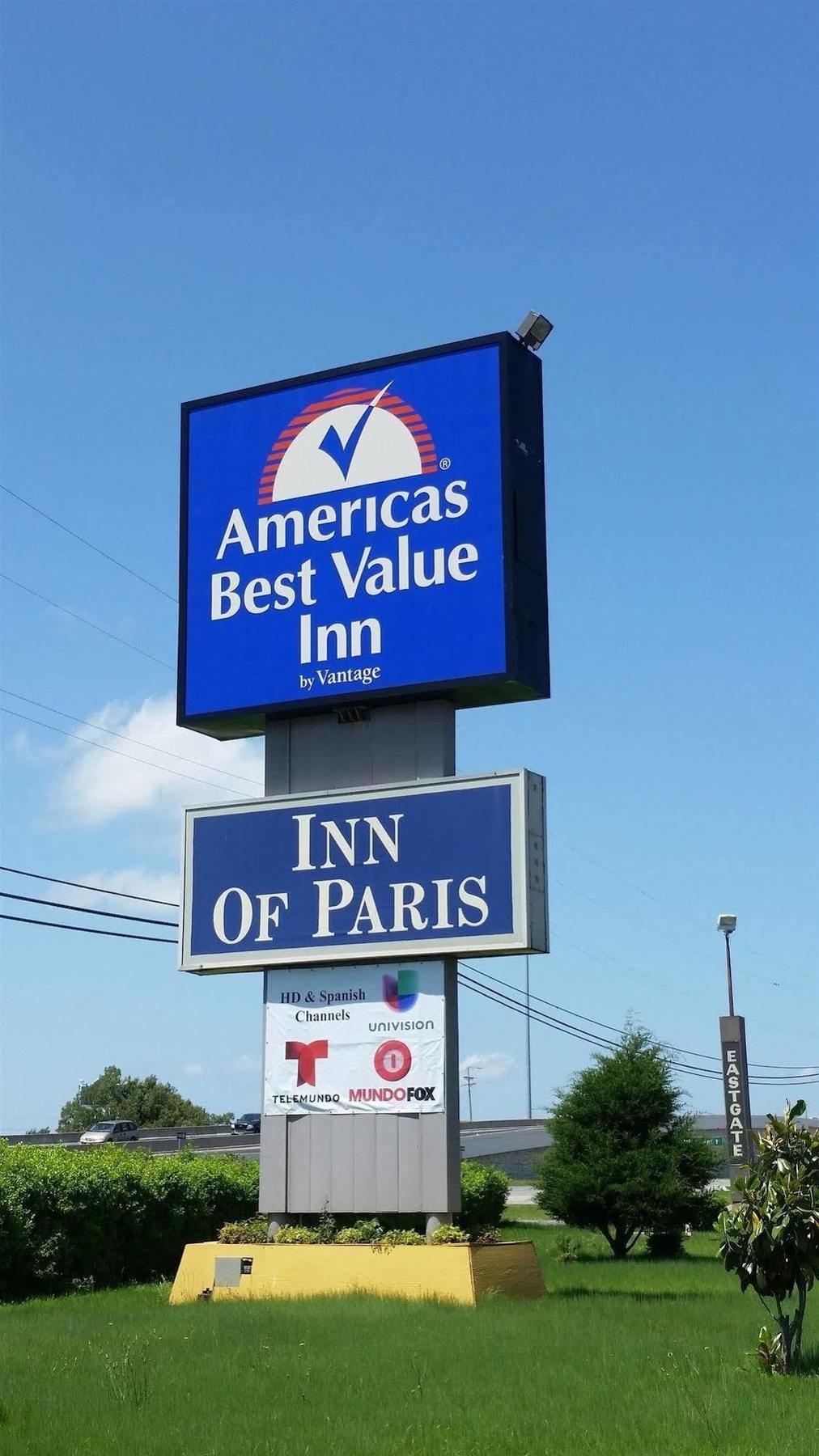 Americas Best Value Inn Paris Exterior photo